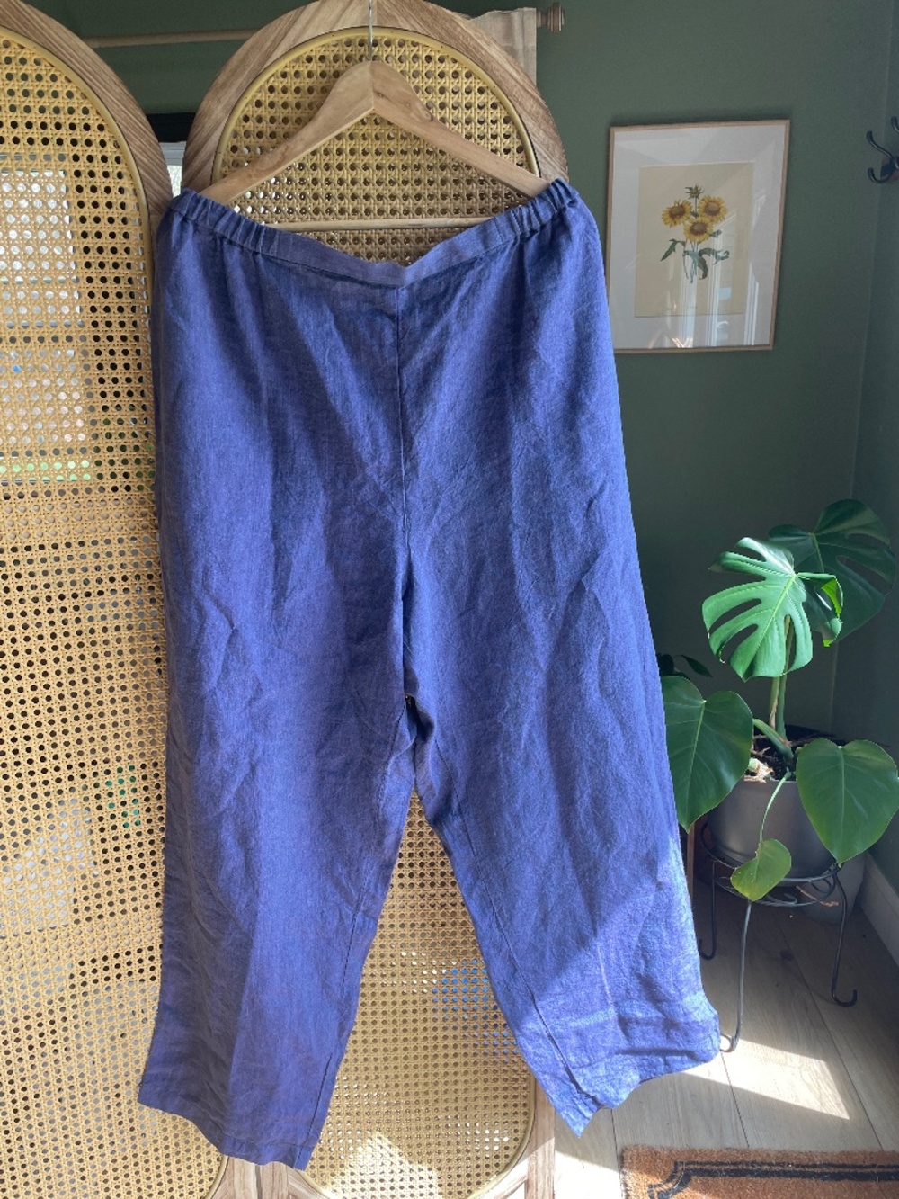 Eileen Fisher Linen Trousers